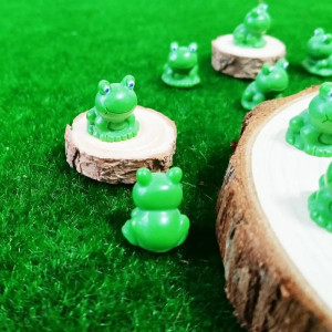 Cute Miniature Resin Frogs | 50-800 Pcs | DIY Craft Gift