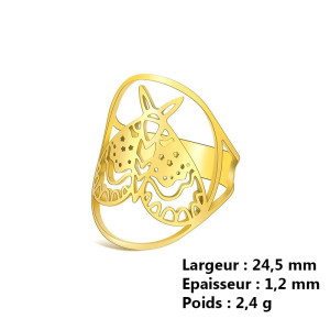 Gold & Silver Butterfly Ring | Cute Adjustable Pollinator Jewelry