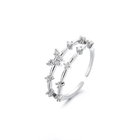 Shimmering Butterfly Ring – Silver or Gold | 1001 Bees