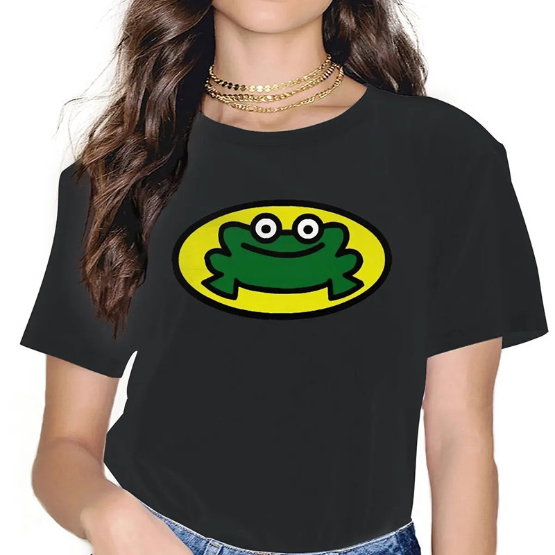 Cute Frog T-Shirt | Funny Pop Art Graphic Tee for Women
