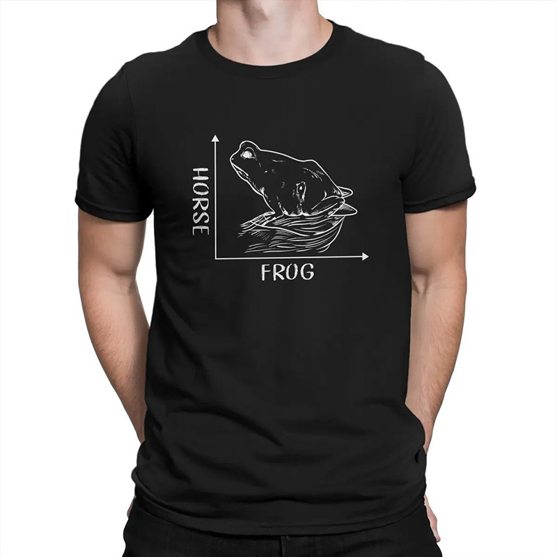 Funny Frog Coordinates Graphic Tee