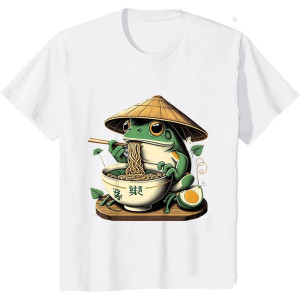 Funny Zen Frog Ramen T-Shirt