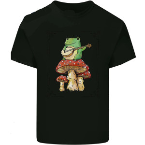 Funny Zen Frog T-Shirt | Cute Yoga & Meditation Tee