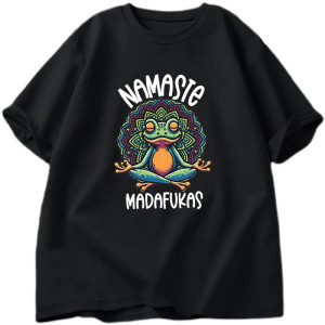 Funny Frog "Namaste Pop" T-Shirt - 9 Colors Available !