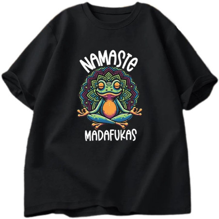 Funny Frog "Namaste Pop" T-Shirt - 9 Colors Available !