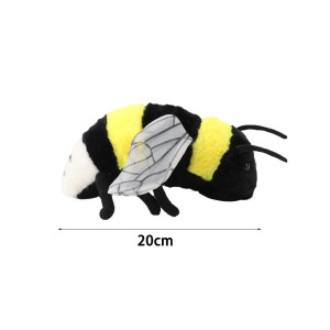 Cute Sleepy Bee Plush Toy | Cuddly Stuffed Animal for Kids