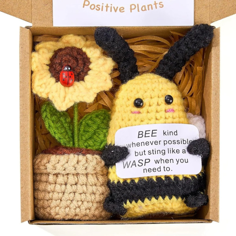 Handmade Positive Bee Gift Set - The Determined Bee 🐝💪