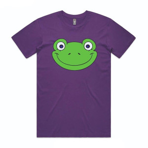 Cute CroakSmile Frog T-Shirt | Funny Graphic Tee Gift Idea