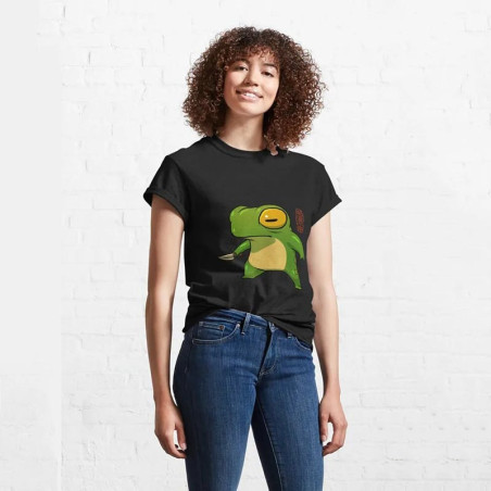 Cute Ninja Frog T-Shirt | Funny Japanese Style Graphic Tee