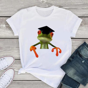 Funny Graduation Frog T-Shirt | Cute Scholar Tee Gift Idea