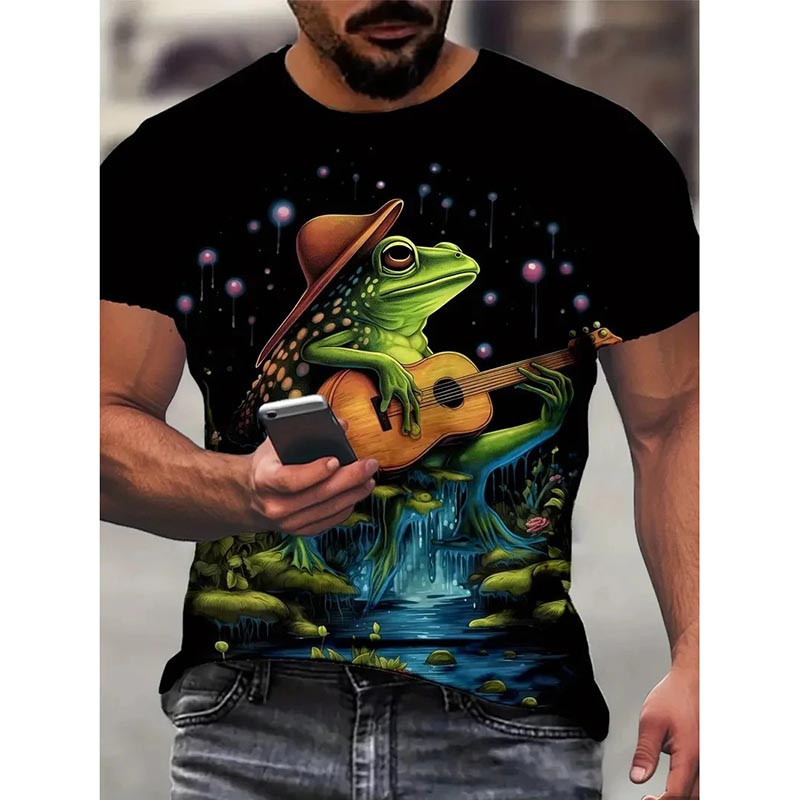 Bohemian Frog Guitar T-Shirt – Marsh Melody