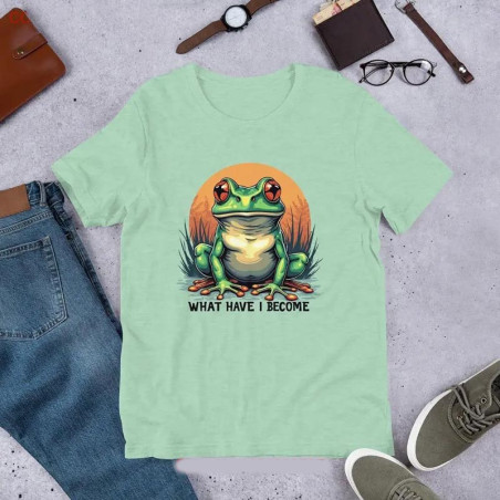 Funny Frog T-Shirt "What Have I Become" | Cute Graphic Tee