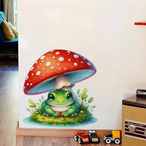 Cute Forest Dream Frog Sticker | 5 Sizes | Magical Decor