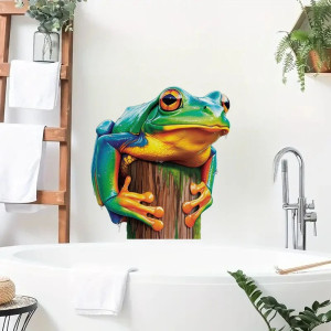 Cute Summer Rain Frog Sticker - 5 Sizes Available!
