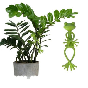 Frog Plant Support Clips (x4) - Cute & Reusable Garden Gift