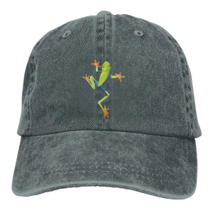 Cute Frog Hat | Embroidered Tree Frog Vintage Dad Hat 🐸