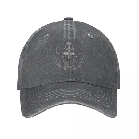 Goth Frog Skeleton Cap 🦴 | Vintage & Unique Dad Hat