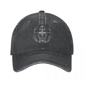 Goth Frog Skeleton Cap 🦴 | Vintage & Unique Dad Hat