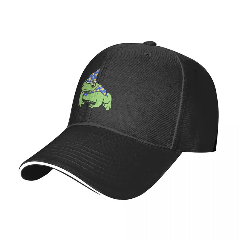 Swamp Mage Frog Cap | Cute & Funny Fantasy Wizard Hat Gift
