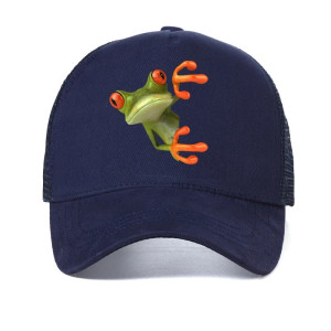 Cute Tropical Frog Trucker Hat | Funny Animal Cap Gift Idea