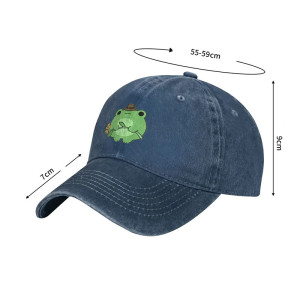 Cute Cowboy Frog Hat | Vintage Cottagecore Cap for Women
