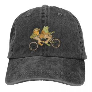 Cute Frog Cowboy Hat | Vintage Washed Cap for Frog Lovers