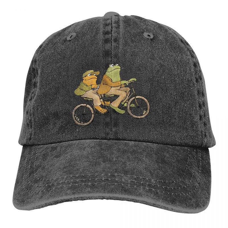 Cute Frog Cowboy Hat | Vintage Washed Cap for Frog Lovers