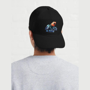 Tropical Tree Frog Cap | Exotic Frog Design | Jungle Style
