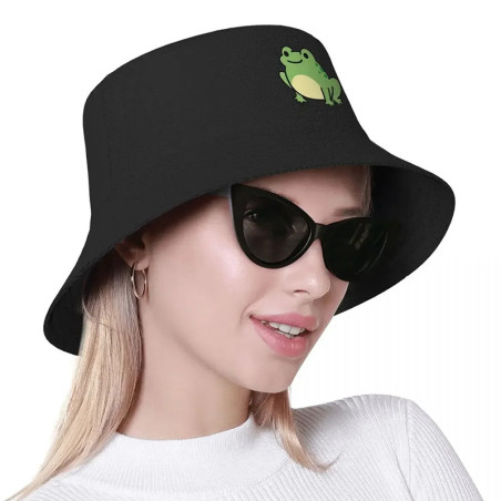 Cute Frog Bucket Hat | Kawaii Summer Look & Unique Gift Idea