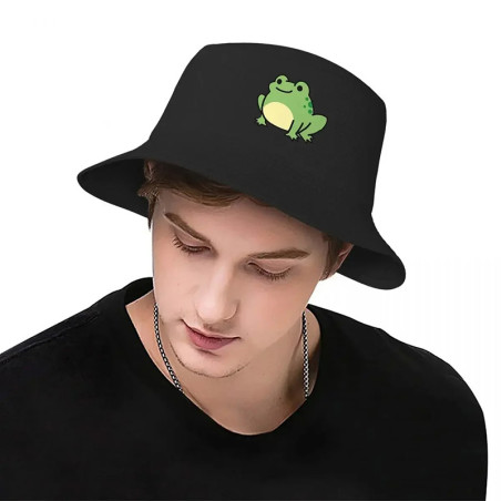 Cute Frog Bucket Hat | Kawaii Summer Look & Unique Gift Idea