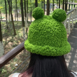 Funny Pop-Eye Frog Hat | Cute Plush Beanie Gift Idea