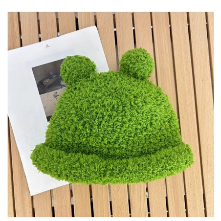 Funny Pop-Eye Frog Hat | Cute Plush Beanie Gift Idea