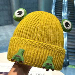 Cute Frog Beanie with Paws | Cozy Winter Hat | 1001BEES