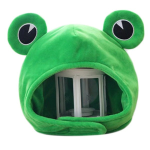 Cute Ribbit Frog Beanie | Funny Soft Fleece Winter Hat Gift