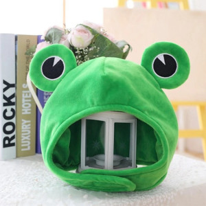Cute Ribbit Frog Beanie | Funny Soft Fleece Winter Hat Gift