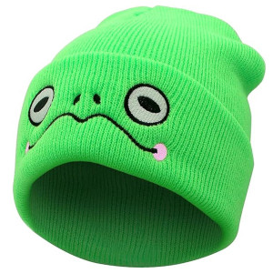 Cute Frog Beanie - Funny Winter Hat Gift | 1001bees.com