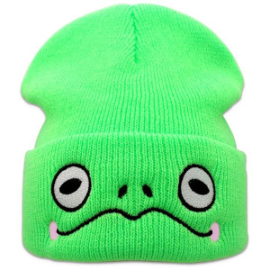 Cute Frog Beanie - Funny Winter Hat Gift | 1001bees.com