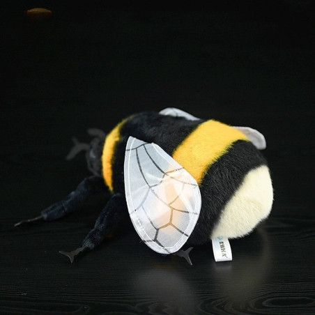 Lifelike Bee Stuffed Animal | Cute 22cm Plush Gift | 1001Bees