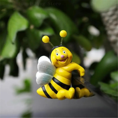 Funny Bee Pot Huggers - Set of 2 | Cute Garden Decor Gift