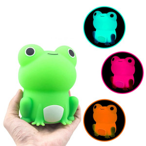 Cute Frog Night Light for Kids | Rechargeable LED & Soft Glow