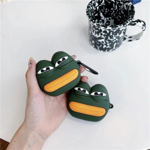 Chill Frog AirPods Case – Funny & Shockproof Silicone Cover