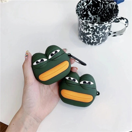 Chill Frog AirPods Case – Funny & Shockproof Silicone Cover
