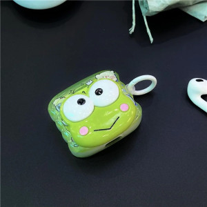 Cute "Happy Day" Frog AirPods Case – Funny Kawaii Gift Idea