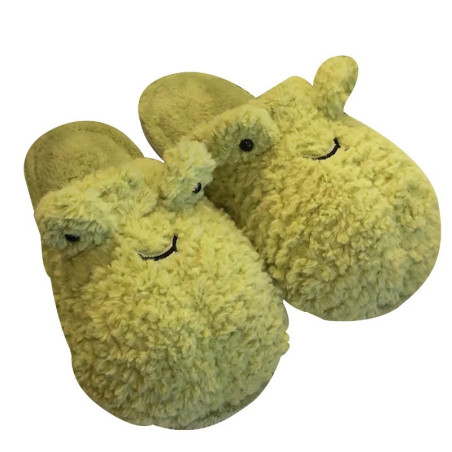 Cute Frog Slippers – Cozy & Funny Plush Animal Slippers