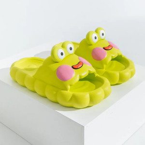 Cute Frog Cloud Slippers | Funny Geeky Gift for Women & Men