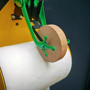 Funny Frog on Bike Toilet Paper Holder | Cute Bathroom Decor