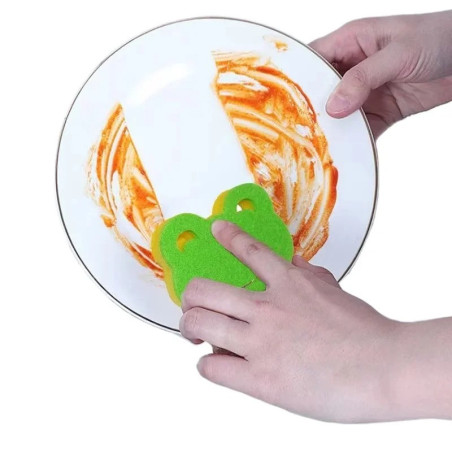 Cute Frog Kitchen Sponges (20-Pack) | Funny Cleaning Gift Idea