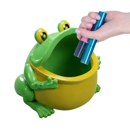 Cute Laughing Frog Trinket Dish | Funny Home Decor Gift