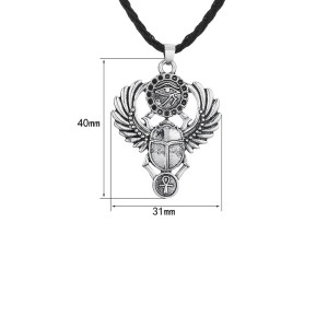 Divine Eye Scarab Necklace | Powerful Egyptian Amulet