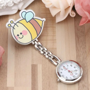 Cute Bee Nurse Watch | Practical Fob Watch for Medical Staff